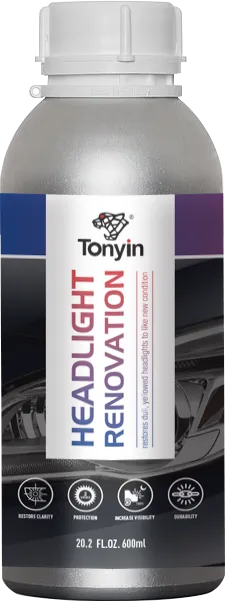 TONYIN RENOVATION LIQUID – Náhradná náplň na renováciu svetlometov (600 ml)