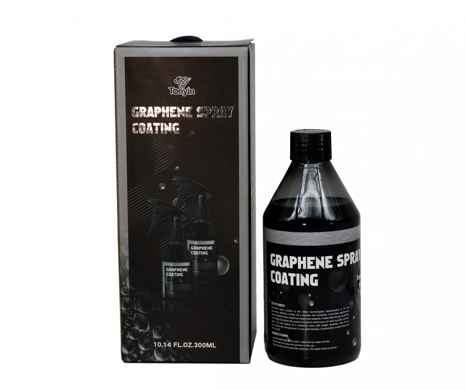 tonyin graphene spray coating ,  grafenova ochrana laku 300ml