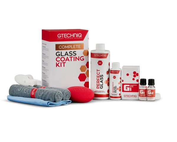 Gtechniq glass coating kit, kompletná sada na keramické tekute stierače