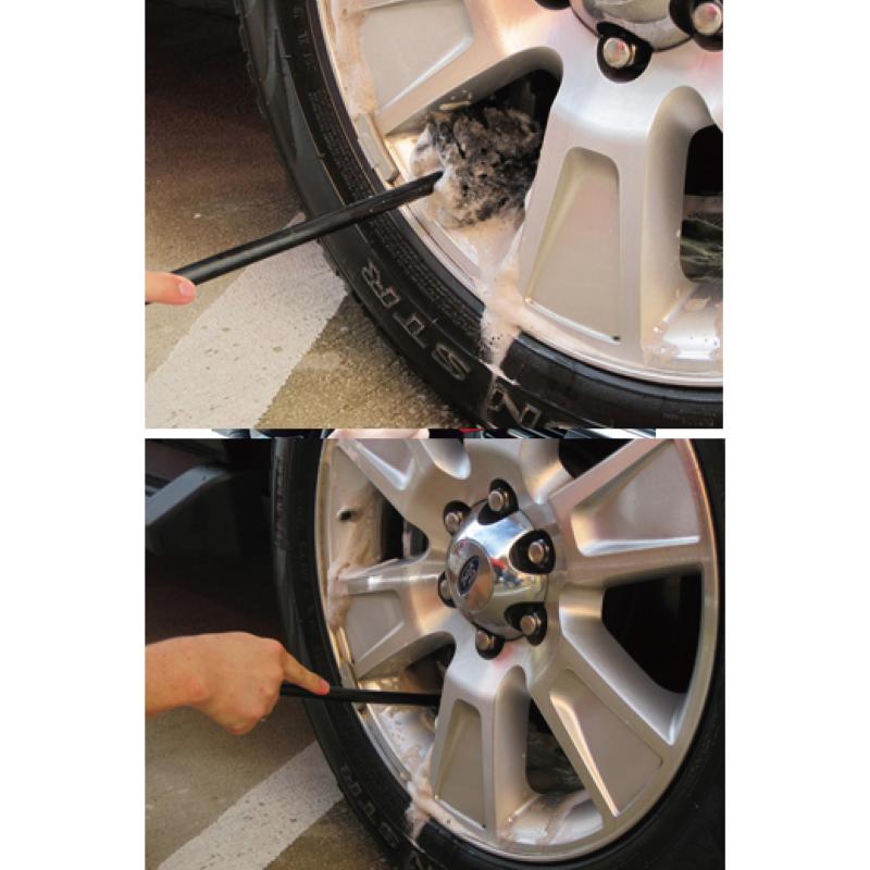 Wheel Woolies, 3 Pack - Sada 3 vlnených kief na čistenie kolies