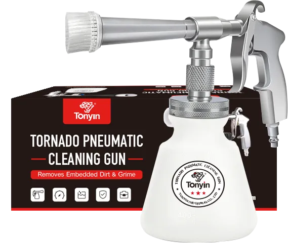 TONYIN TORNADO PNEUMATIC CLEANING GUN - Prúdová čistiaca pištol "tornador"