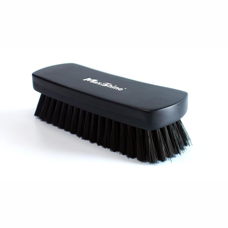 Black Textile & Leather Cleaning Brush - Kefa na čistenie textilu a kože