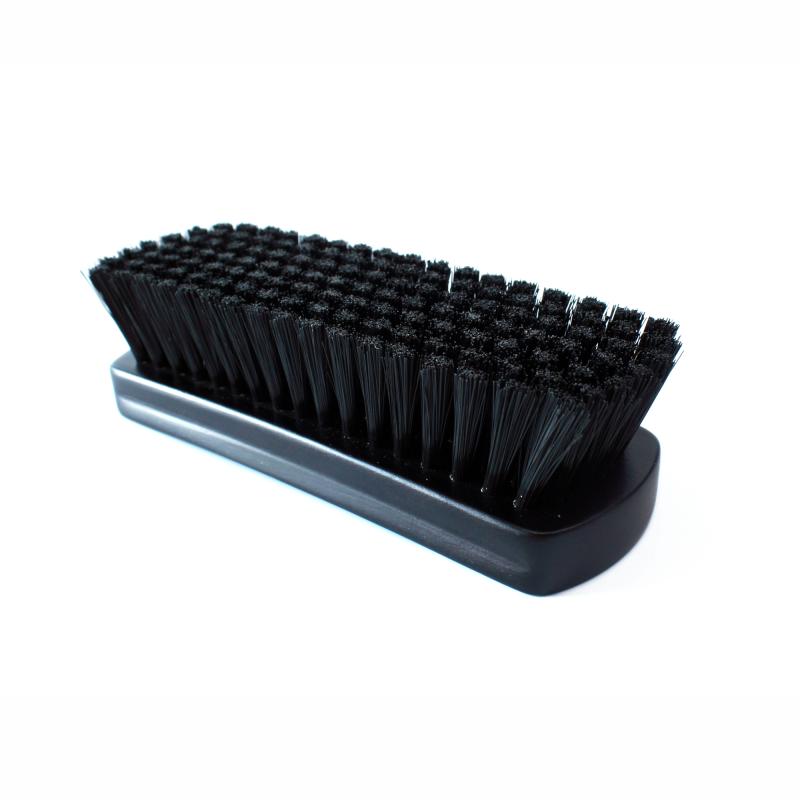 Black Textile & Leather Cleaning Brush - Kefa na čistenie textilu a kože